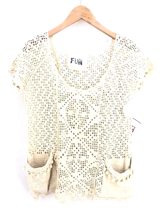 furfur(ファーファー) リネンコットンニットトップス レディース トップス