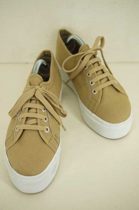 SUPERGA （スペルガ） 厚底キャンバススニーカー レディース シューズ
