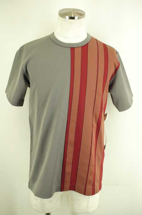 COMME des GARCONS HOMME PLUS （コムデギャルソンオムプリュス） AD1999 ジャージ生地切替Tシャツ メンズ トップス