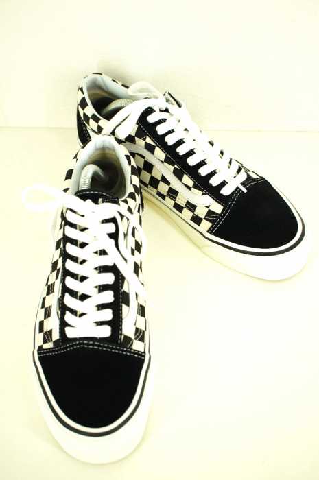 VANS （バンズ） アナハイム ファクトリー チェッカー オールドスクール スニーカー メンズ シューズ