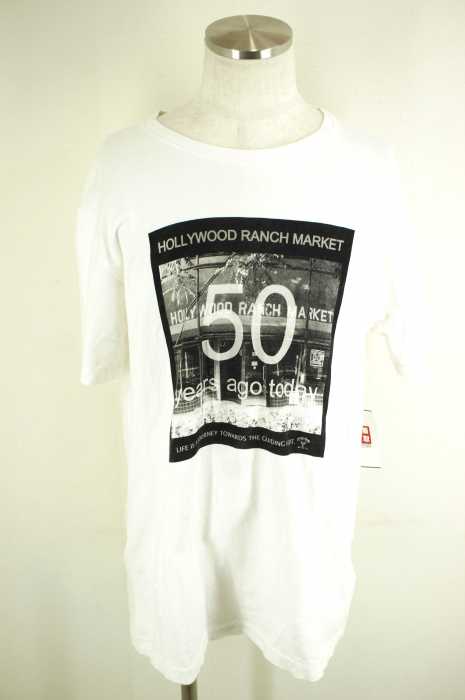 HOLLYWOOD RANCH MARKET (ハリウッドランチマーケット) 50YEARS AGO TODAY HRM PHOTO プリント メンズ トップス