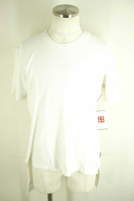 BEAMS×Reebok (ビームス×リーボック) DROPPED HEM PIQUE TEE メンズ トップス