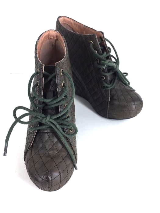 Jeffrey Campbell（ジェフリーキャンベル） インヒールレースアップブーティー レディース シューズ