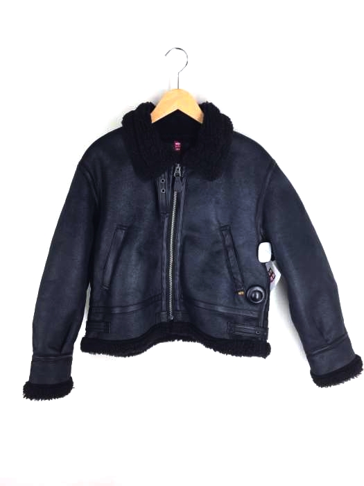 ALPHA INDUSTRIES(アルファインダストリーズ) フェイクムートン B-3 フライトジャケット レディース アウター