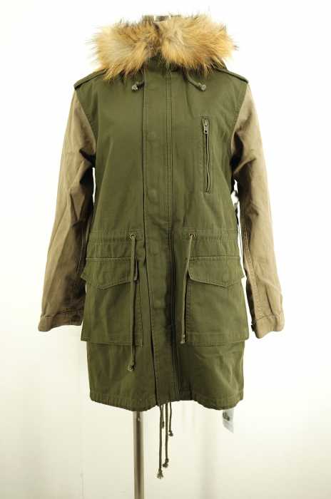 Ungrid （アングリッド） 15AW　ラクーンフードファーミリタリーコート レディース アウター