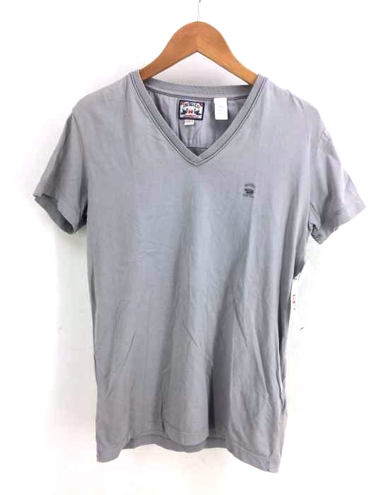 diesel-co（ディーゼルシーオー） 半袖Vネックカットソー Tシャツ メンズ トップス