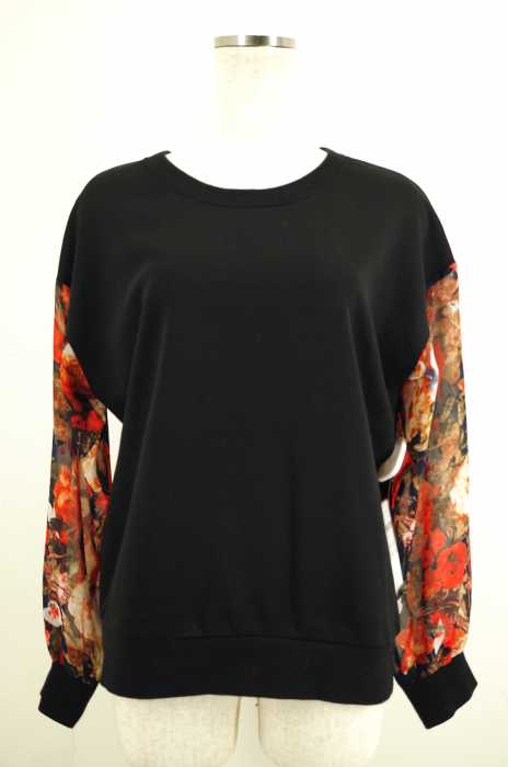 EVRIS （エヴリス） 15AW フラワースリーブスウェット レディース トップス