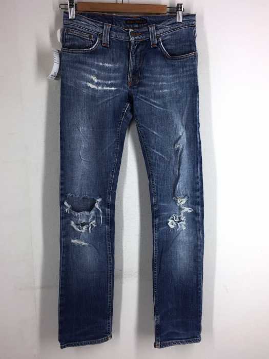 Nudie Jeans（ヌーディージーンズ） ダメージ加工スキニーデニム レディース パンツ