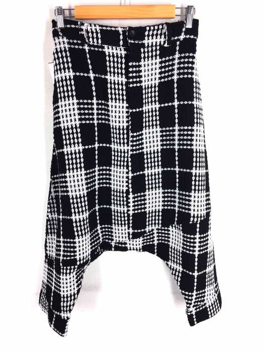 Antiqua アンティカ チェックワイドサルエルパンツ レディース パンツ ブランド古着買取販売バズストア