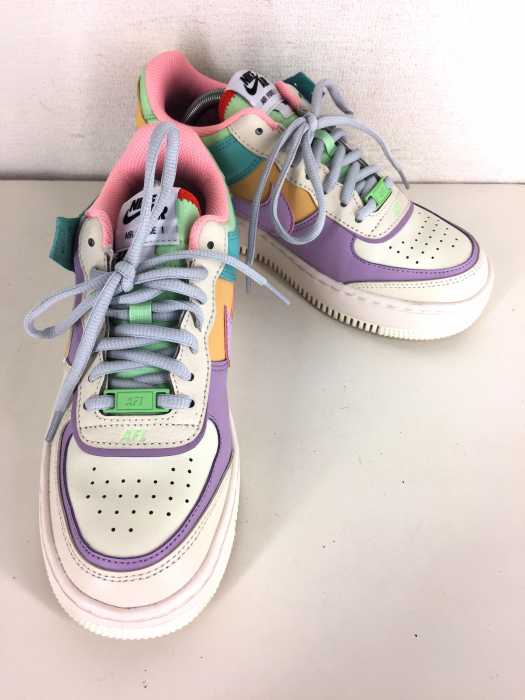 NIKE （ナイキ） W AF1 SHADOW PALE IVORY/CELESTIAL GOLD-TROPICAL TWIST エアフォース レディース シューズ