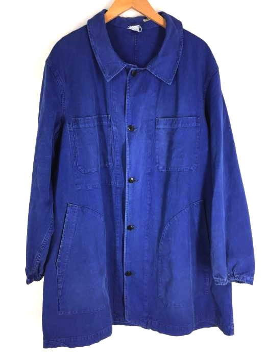 USED古着  （ユーズドフルギ） ロングデニムジャケット メンズ アウター