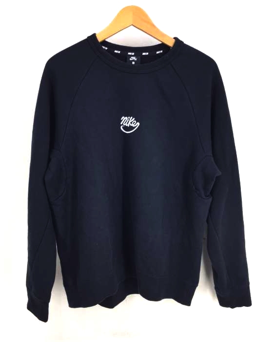 NIKE SB（ナイキ エスビー） 裏起毛 ロゴ刺繍スウェットトレーナー メンズ トップス