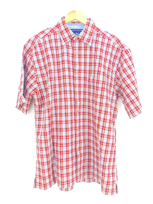 TOMMY HILFIGER(トミーヒルフィガー) チェック柄半袖シャツ メンズ トップス