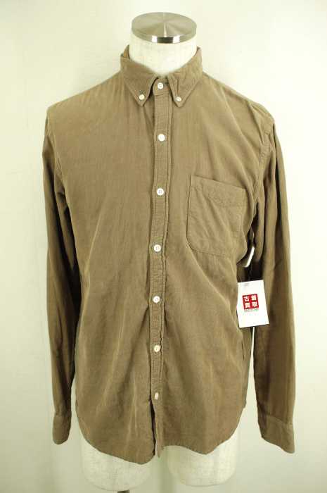 BEAMS (ビームス) コーデュロイボタンダウンシャツ メンズ トップス