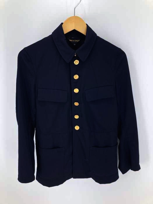 COMME des GARCONS (コムデギャルソン) 06SS AD2005 Lost Empire ロストエンパイア 金ボタン ウールギャバジン レディース アウター