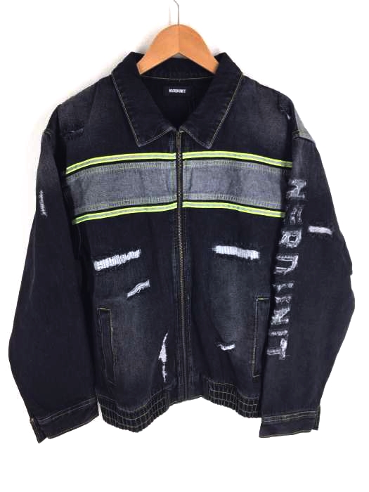 NERDUNIT（ナードユニット） HIGH TECH JACKET ダメージ加工デニムジャケット メンズ アウター