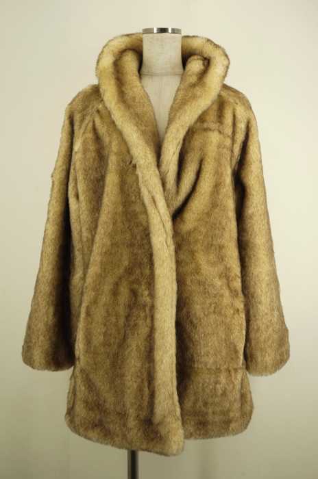 EVRIS （エヴリス） 15AW フェイクファービッグショールロングコート レディース アウター