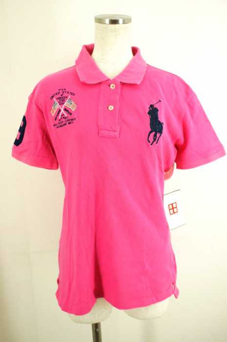 Polo by RALPH LAUREN (ポロバイラルフローレン) ビックポニー刺繍ポロシャツ レディース トップス