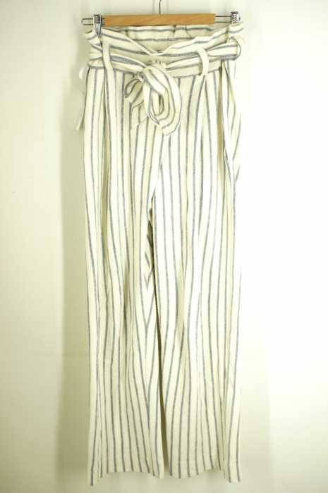 BY MALENE BIRGER (バイマレーヌバーガー) ワイド ベルト付き レディース パンツ