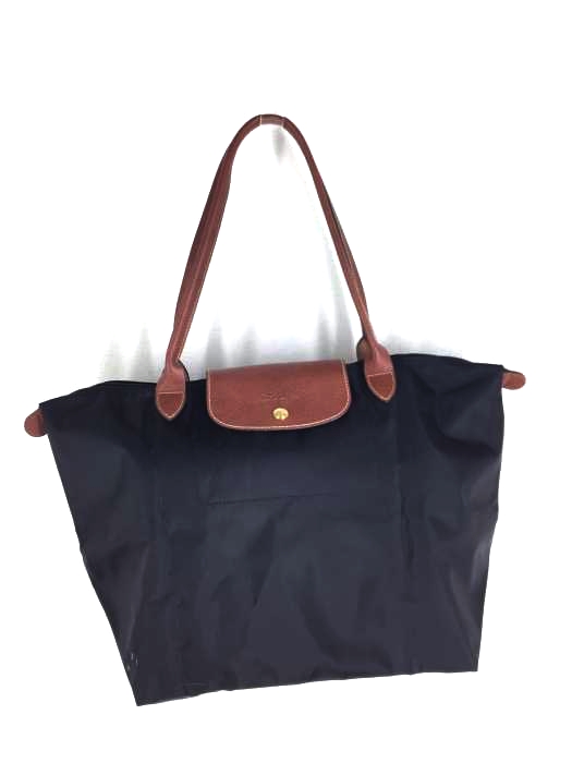 LONGCHAMP（ロンシャン） レザー切替ナイロントートバッグ レディース バッグ