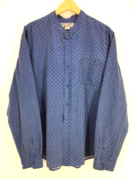 chor clothing co（フルギ） バンドカラーペイズリーシャツ メンズ トップス