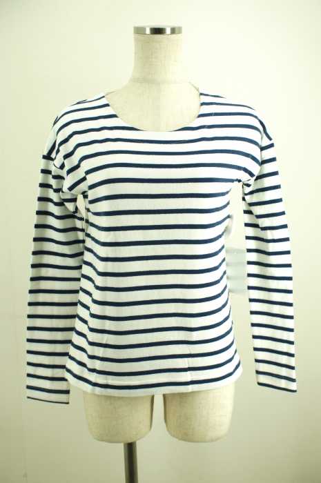 PETIT BATEAU (プチバトー) ボーダーカットソー レディース トップス