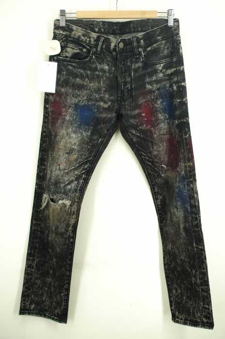DENIM & SUPPLY RALPH LAUREN （デニムアンドサプライ ラルフローレン） SLIM クラッシュ加工デニムスキニーパンツ メンズ パンツ