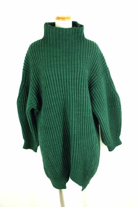 moussy （マウジー） ROLL NECK OVERSIZED ニット ドレス レディース ワンピース