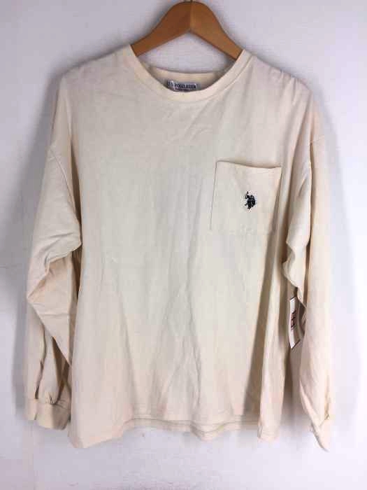 U.S. POLO ASSN（ユーエスポロアッスン） ポニー刺繍 長袖Tシャツ ロングスリーブカットソー レディース トップス