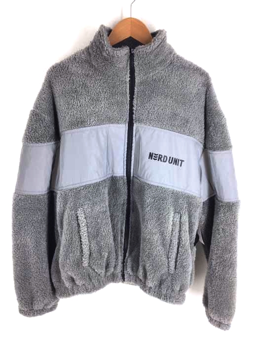 NERDUNIT(ナードユニット) FUZZ JACKET リフレクターボアフリースジャケット メンズ アウター