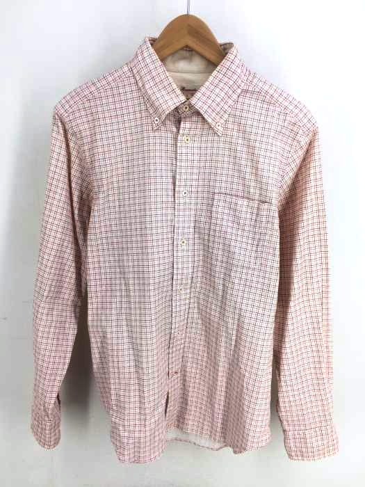BARACUTA（バラクータ） コーデュロイチェックボタンダウンシャツ メンズ トップス