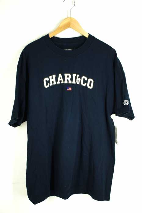 chari&co （チャリアンドコー） ロゴプリント メンズ トップス