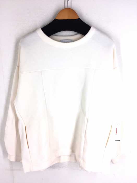 AZUL by moussy (アズールバイマウジー) 19SS PANEL SWEAT TUNIC クルーネックスウェット レディース トップス