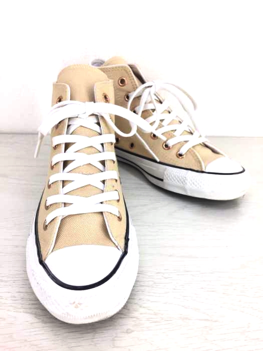 CONVERSE（コンバース） CHUCK TAYLOR 100 LD COLORS HI LIGHTCAMEL  カラーズ HI ライトキャメル レディース シューズ
