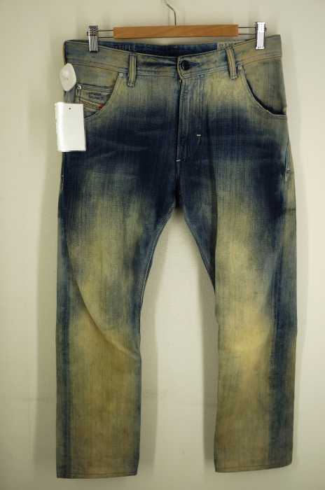 DIESEL （ディーゼル） KROOLEY レギュラースリムキャロットデニムパンツ メンズ パンツ