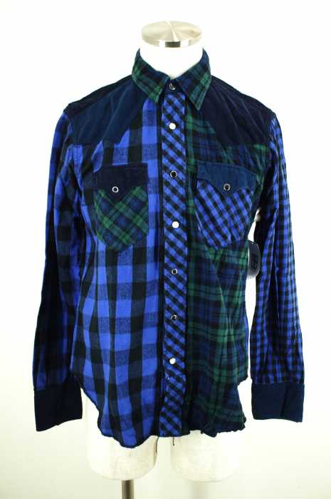 Engineered Garments （エンジニアードガーメンツ） クレイジーパターンウエスタンシャツ メンズ トップス
