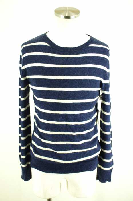 A.P.C. （アー・ペー・セー） ウール混ボーダーニットカットソー メンズ トップス