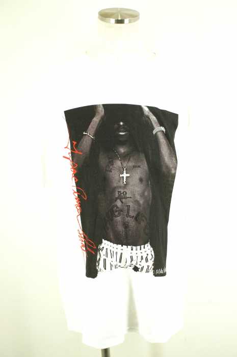 2PAC × monkey time (モンキータイム) PHOTO BACKPRINT TEE メンズ トップス