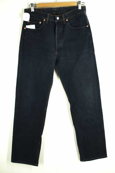 Levi's （リーバイス） 501 USA製 刻印裏555 バレンシア工場製 92年製 ブラックデニムジーンズ メンズ パンツ