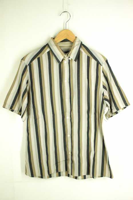 A.P.C. （アーペーセー） RUE DE FLEURUS PARIS ストライプ柄半袖シャツ メンズ トップス