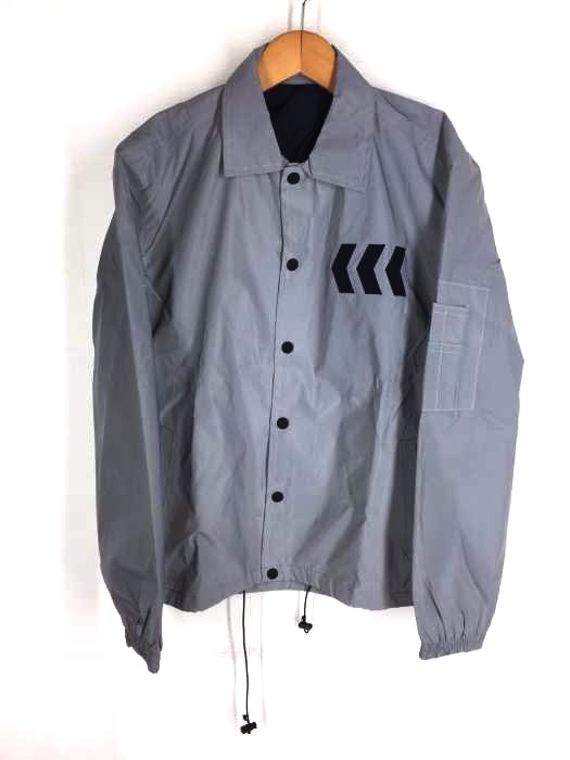 NURDUNIT(ナードユニット) Emblem Logo Reflective Coach Jacket メンズ アウター