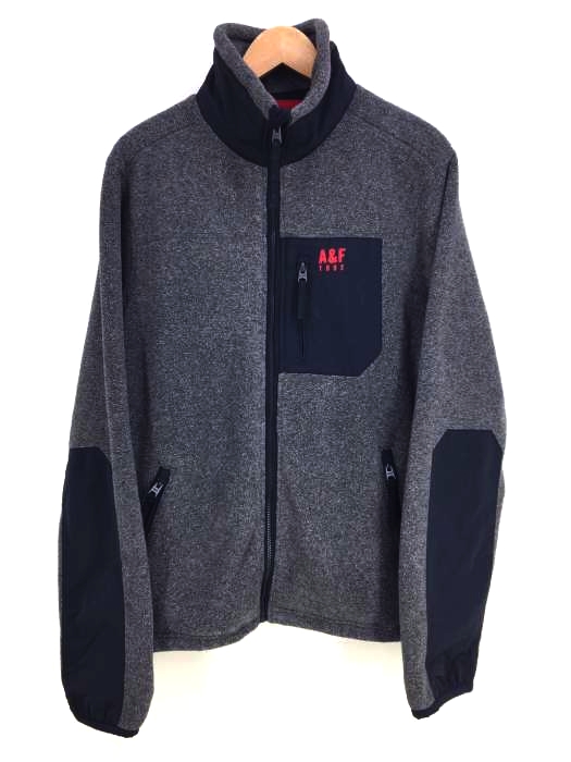 Abercrombie & Fitch（アバクロンビーアンドフィッチ） ジップアップフリースジャケット メンズ トップス