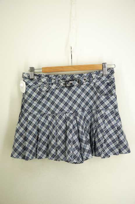 BURBERRY BLUE LABEL （バーバリーブルーレーベル） チェック柄プリーツショートパンツ レディース パンツ