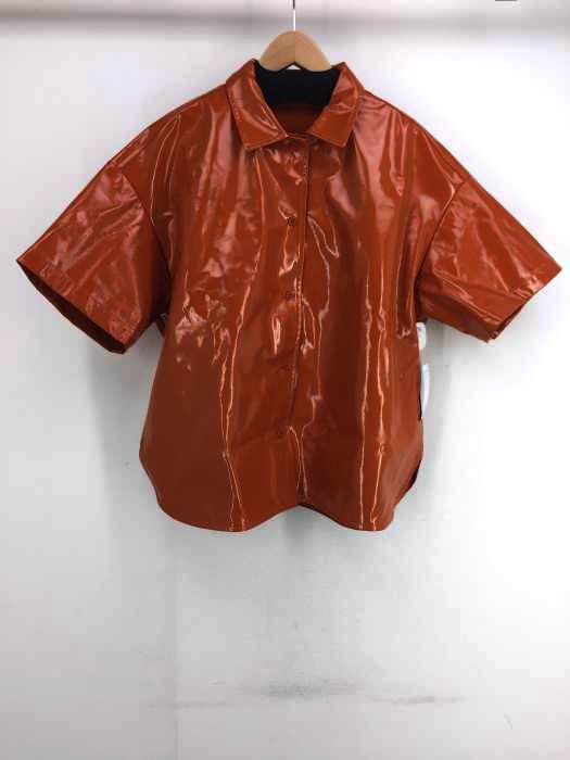 ATMOS PINK（アトモスピンク） 20SS enamel big shirt エナメルビッグシャツ レディース トップス