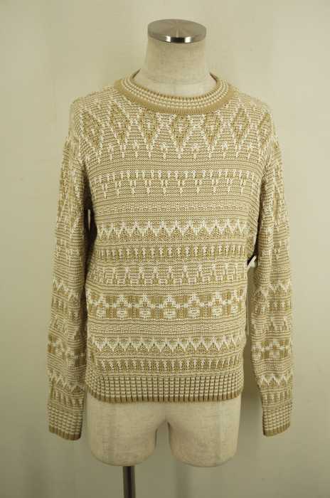 WARREN SCOTT FOR BEAMS () 総柄ニットトップス メンズ トップス