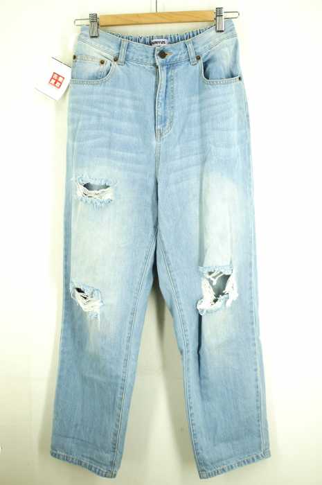 PUNYUS （プニュズ） 16SS クラッシュデニムパンツ レディース パンツ