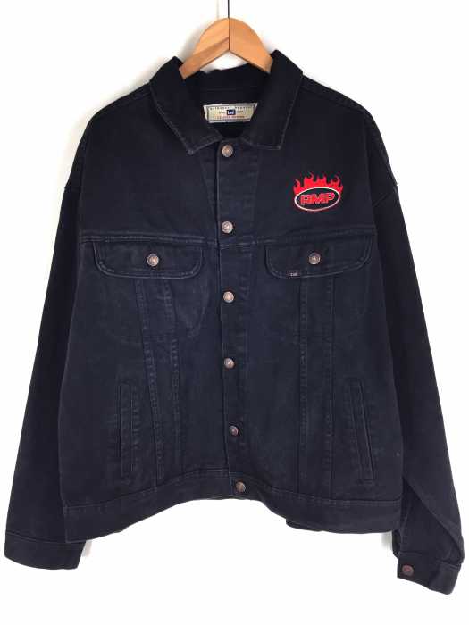Lee (リー) 製品染めデニムジャケット RMPワッペン メンズ アウター