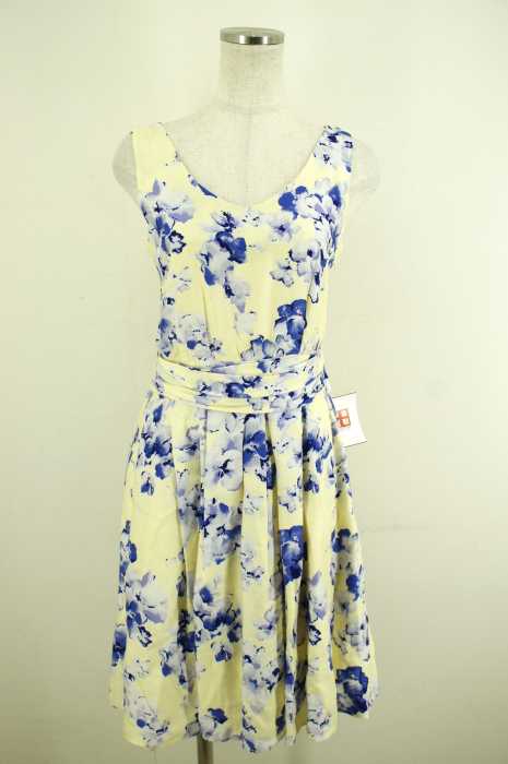 FRAY I.D (フレイアイディー) スプレッドフラワーワンピース レディース ワンピース