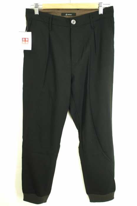 Johnbull (ジョンブル) 裾リブタック入りスラックスパンツ メンズ パンツ