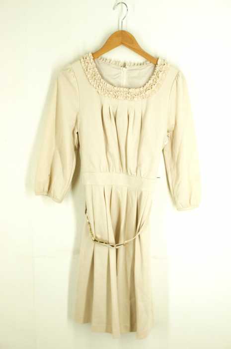 Aylesbury アリスバーリー ベルト付き フリル レディース ワンピース ブランド古着買取販売バズストア